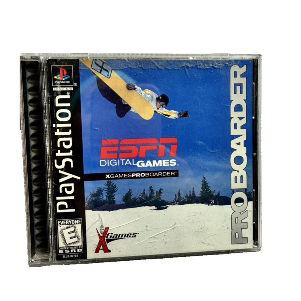 ESPN X Games Pro Boarder Playstation 1 Video Game Complete with Case Manual